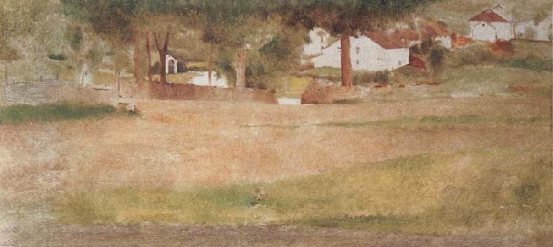 Fernand Khnopff View From the Bridge at Fosset oil painting picture